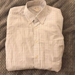 J Crew checkered small long sleeved button down